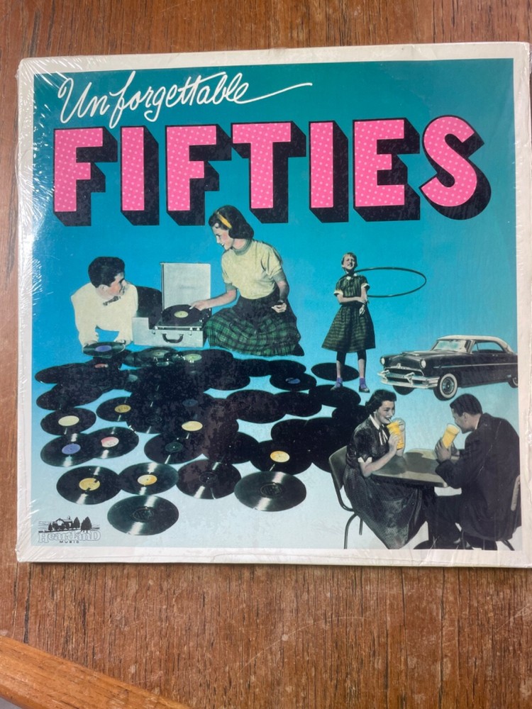 Unforgettable Fifties 4X LP, RCA Special Products HL-1072/4 VG