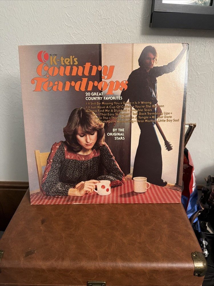 Country 60 Greats 2 LP & K-Tel’s Country Teardrops – 80 great hits on 4 records