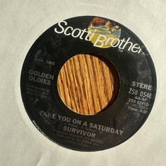 Survivor – Eye of the Tiger 7″ Single 1983 Scotti Bros Rock 45 RPM