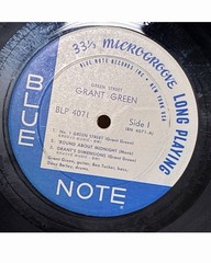 Grant Green Blue Note 4071 LP “Green Street” NY,USA ~ Van Gelder ~ Ear DG