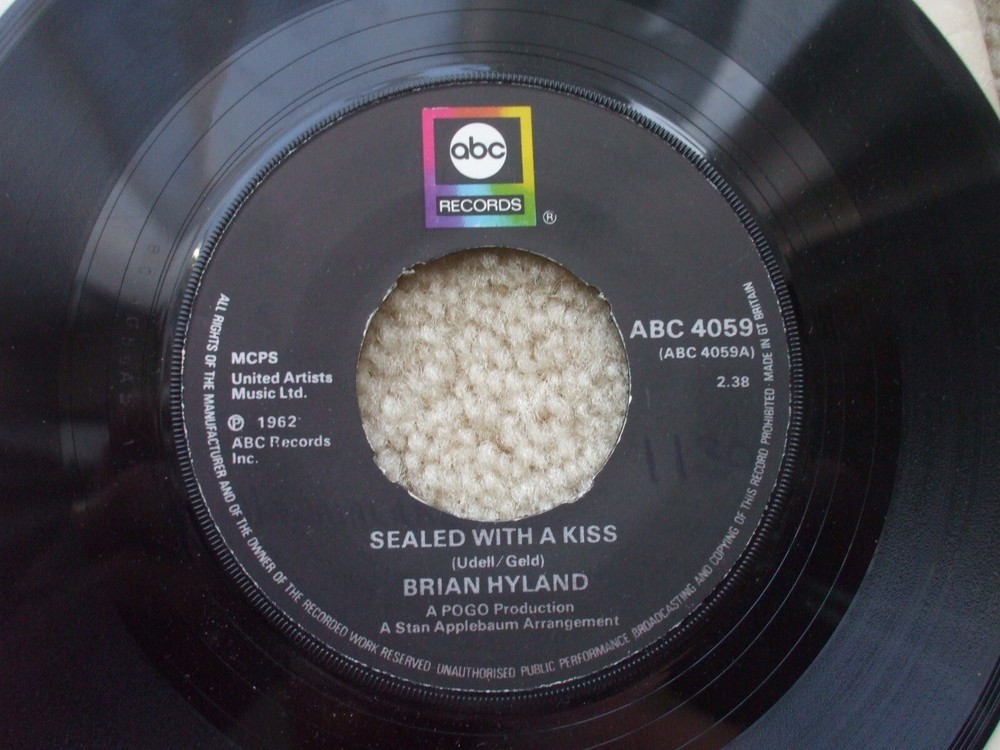 Brian Hyland – Sealed With A Kiss / Ginny Come Lately – EX- Jukebox Ready 45