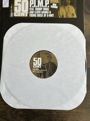 50 Cent P.I.M.P. Vinyl Record 12” Feat Snoop Dog Remix Pimp Lloyd Banks Tested