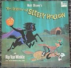 Walt Disney’s The Legend of Sleepy Hollow & Rip Van Winkle Vinyl Record 1963