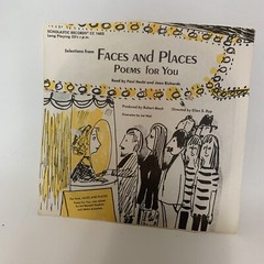 Scholastic Records Selections From Faces And Places Poems For You 33 1/3 RPM….