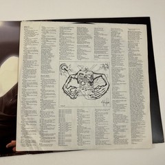 Michael Jackson Thriller (1982) Vinyl Record, Lyric Sleeve