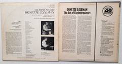 Ornette Coleman Lot Of 2 Vynils.Attn:Please see notes & pics.Strong VG Both Lps.