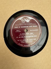 RARE! 78RPM Songs of Washington State College Album Set 10″ RCA Victor Cougs