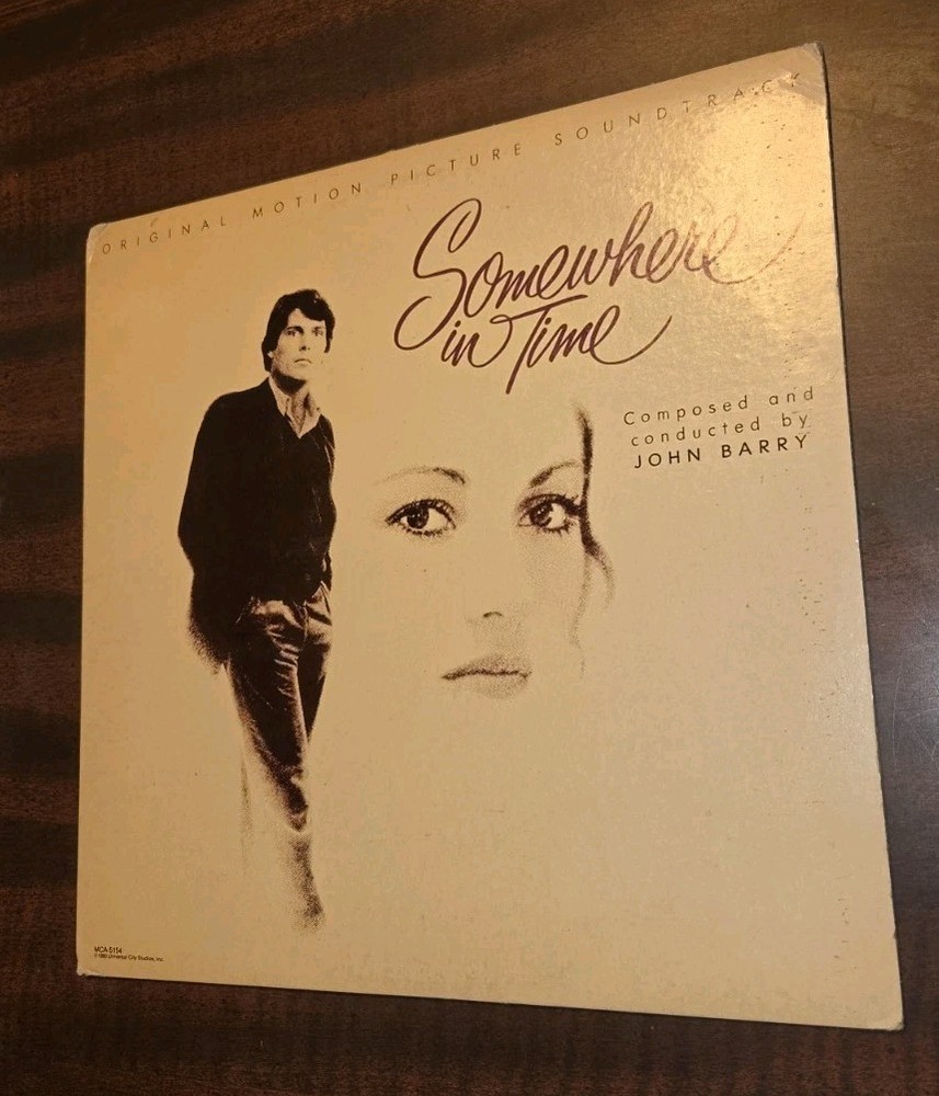 Somewhere In Time Motion Picture Soundtrack- John Barry (LP 1980 MCA Records)