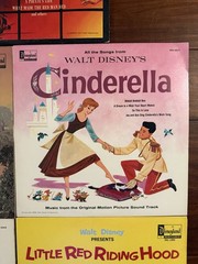 Vintage Walt Disney Vinyl LP – Lot Of 7 Disneyland Records Soundtrack