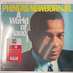 A World of Piano by Phineas Newborn Jr (Record, 2023) SEALED Shelfwear*