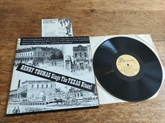 Henry Thomas Sings the Texas Blues US 1962 1st Ltd Ed DG OJL-3 + Insert RARE LP