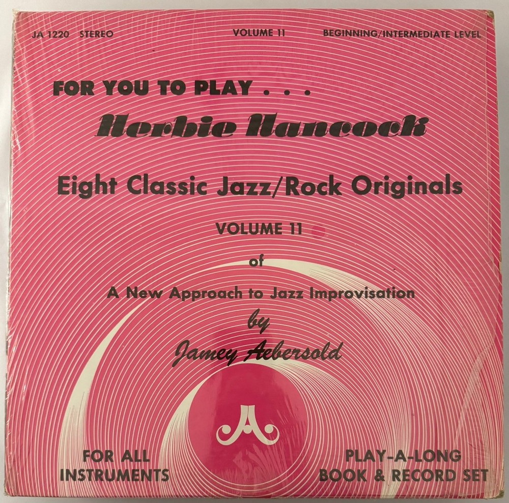 HERBIE HANCOCK – EIGHT CLASSIC JAZZ/ROCK ORIGINALS – VINYL LP 1978 JA1220 VG+ A8