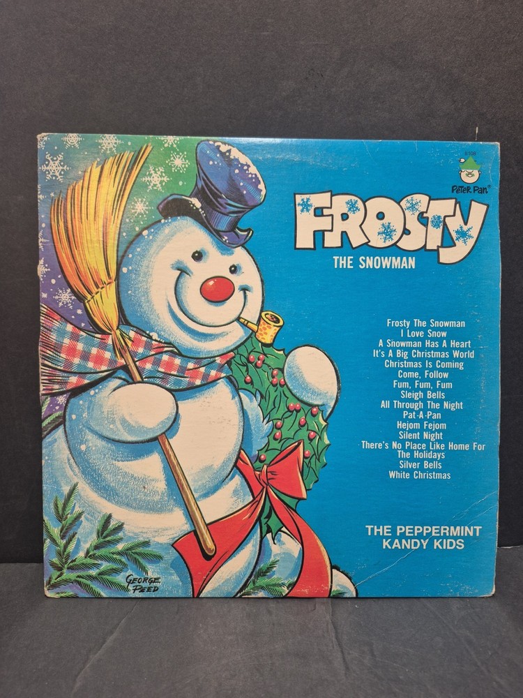 Vintage Frosty the Snowman Vinyl Record