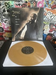 2PAC Me Against The World 2LP VG++ TAN VINYL LIMITED EDITION