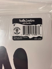 Breathe Carolina – Hello Fascination Clear Red Yellow Blue Splatter New Sealed