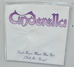 5 CINDERELLA 45 PICTURE SLEEVE LOT COMING HOME DONT KNOW WHAT YOU GOT