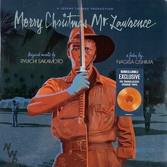 MERRY CHRISTMAS MR. LAWENCE original score; Ryuichi Sakamoto, Orange Vinyl, New