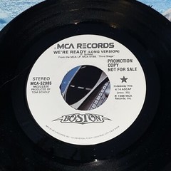 Boston We’re Ready short & long version Promo Single MCA Records Jukebox 45