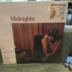 Taylor Swift Midnights 12″ Blood Moon Vinyl LP 33 RPM Republic Records