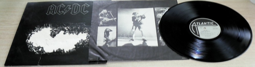 AC/DC – Back In Black 1980 Hard Rock, Classic Rock on Atlantic – SD 16018 (Me)