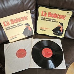 Puccini – La Boheme – UK 1974 RCA Red Seal ARL2 0371 Vinyl LP x 2 Box Set NM -G1