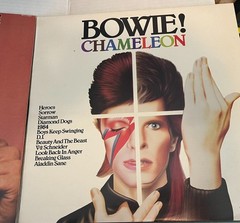 David Bowie Record Lot VGC/EXC Original Owner LPs AND Hunger Games Picture Disk