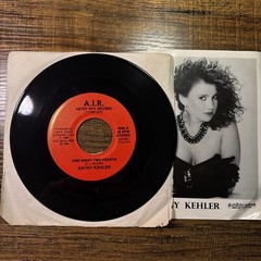 UNKNOWN 1986 PRIVATE NEW WAVE 45 Kathy Kehler -real people Synth Pop AOR Rock