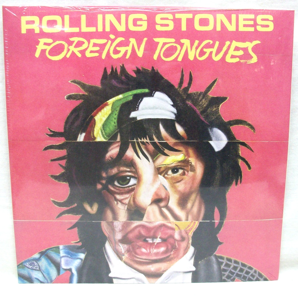NEW & Sealed Rolling Stones “Foreign Tongues” 2-LP 180gm Clear Vinyl Records