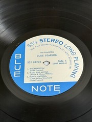 1968 Duke Pearson “The Phantom” LP Vinyl BST 84293 Blue Note Records READ Jazz