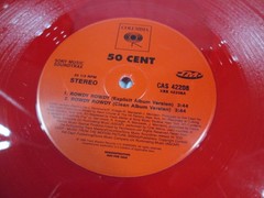 50 Cent – Rowdy Rowdy 12″ Red Colored Vinyl 1999 (Explicit & Clean Versions)