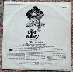 John Barry The Last Valley LP UK 1970 Probe orig soundtrack + rare booklet