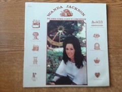 1973 VERY GOOD–/g+ Wanda Jackson ? By The Time I Get To Phoenix 6123 LP33