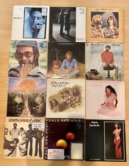 30 MYSTERY VINYL RECORDS Music Albums, LP Bulk Lot of Vintage w/ Sleeves, G-VG