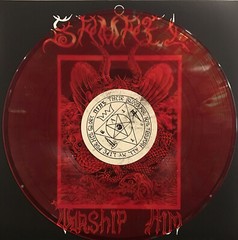 Samael – Worship Him LP 2023 Osmose Productions – OPLP001 [Cloudy Red Vinyl] NEW
