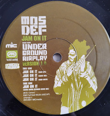 Mos Def – Jam On It – 12” Vinyl 2001 VG+