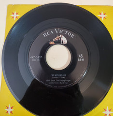 Hank Snow I’M MOVING ON (RE COUNTRY 45) #447-0557 PLAYS VG++