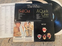 Vintage 1980 12″ Vinyl Record – The Who – Sell Out & A Quick One – 2 Discs