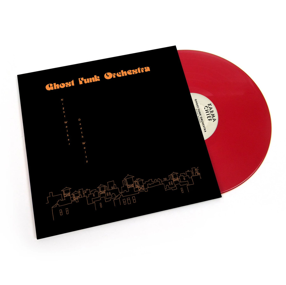 Ghost Funk Orchestra – Night Walker / Death Waltz [Opaque Red Vinyl] NEW Sealed
