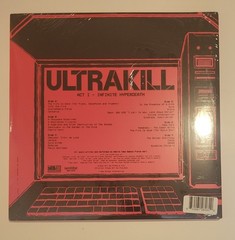 ULTRAKILL VGM Vol 1 Heaven Pierce Her 3xLP iam8bit Red Vinyl Variant New!