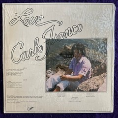 CARLO FRANCO Love LP ’83 PRIVATE Pilipino PICTURE DISC Tested EX