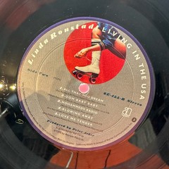Linda Ronstadt – Living In The USA VG+/VG+ 1978 Monarch Ultrasonic Clean Press