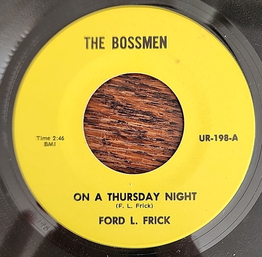 The Bossmen ON A THURSDAY NIGHT/NASHVILLE BOOGIE 45rpm
