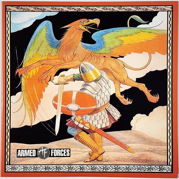 ARMED FORCES LP U.S. heavy metal ex-August Redmoon/Eden O.P.M. records new