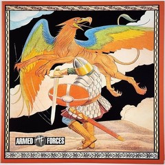 ARMED FORCES LP U.S. heavy metal ex-August Redmoon/Eden O.P.M. records new