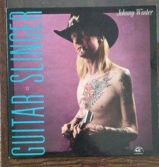 Johnny Winter ~ Guitar Slinger ~Original 1984 Vinyl LP Alligator AL 4735 EX/EX