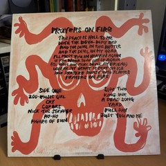 The Birthday Party Prayers On Fire LP Nick Cave 1981 UK 1st Press 4AD original !