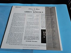 Abbey Lincoln ‎– Abbey Is Blue 1983 NM LP Album Reissue Jazz Hard Bop OJC-069