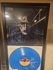 KISS ACE FREHLEY 40TH ANNIVERSARY SOLO BOX SET DOUBLE SIGNED VINYL & JACKET