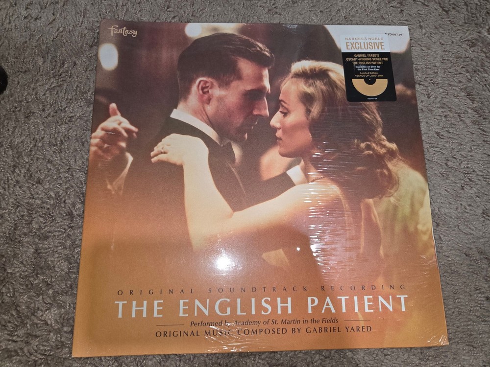 The English Patient Soundtrack LP (2025) NEW Sand of Love Vinyl