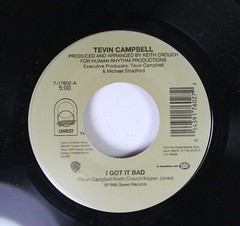 Soul 45 Tevin Campbell – I Got It Bad / Back To The World On Qwest